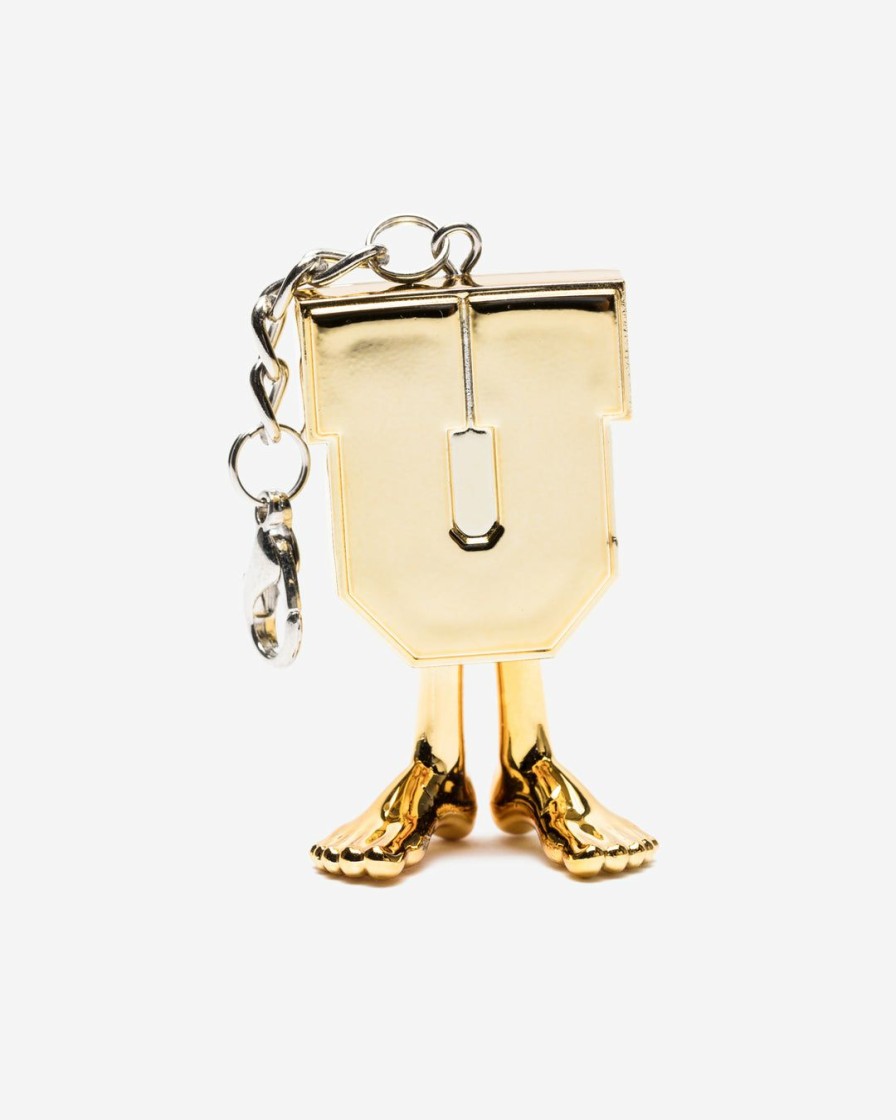 Accessories * | Undefeated X Medicom Uman Keychain Gold