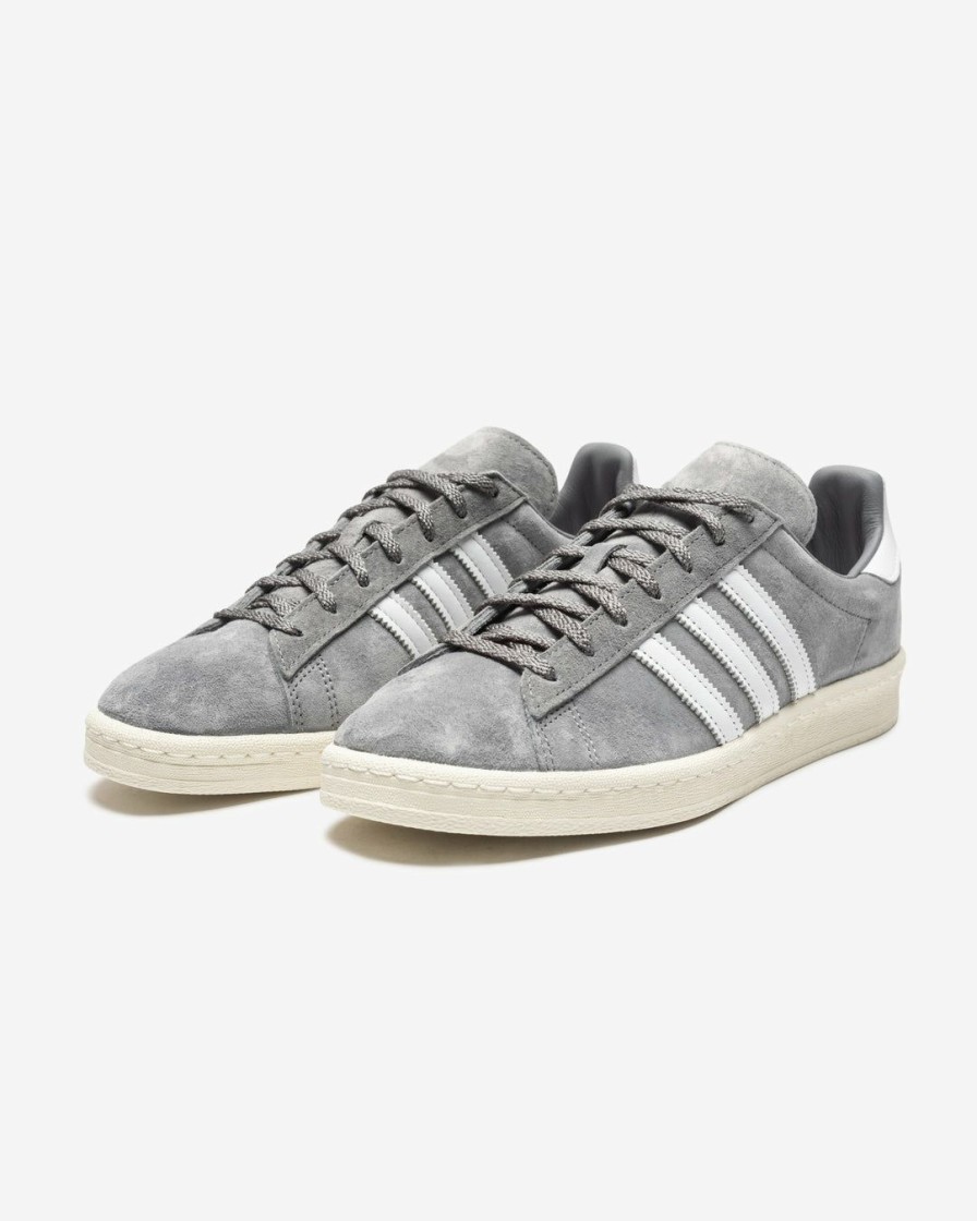 Footwear * | Adidas Campus 80S Grey/ Ftwwht/ Owhite