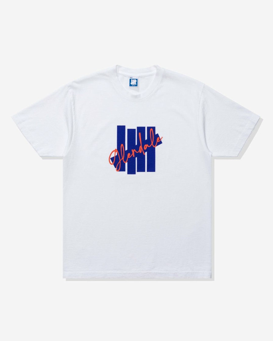 Clothing * | Undefeated City S/S Tee Glendale White