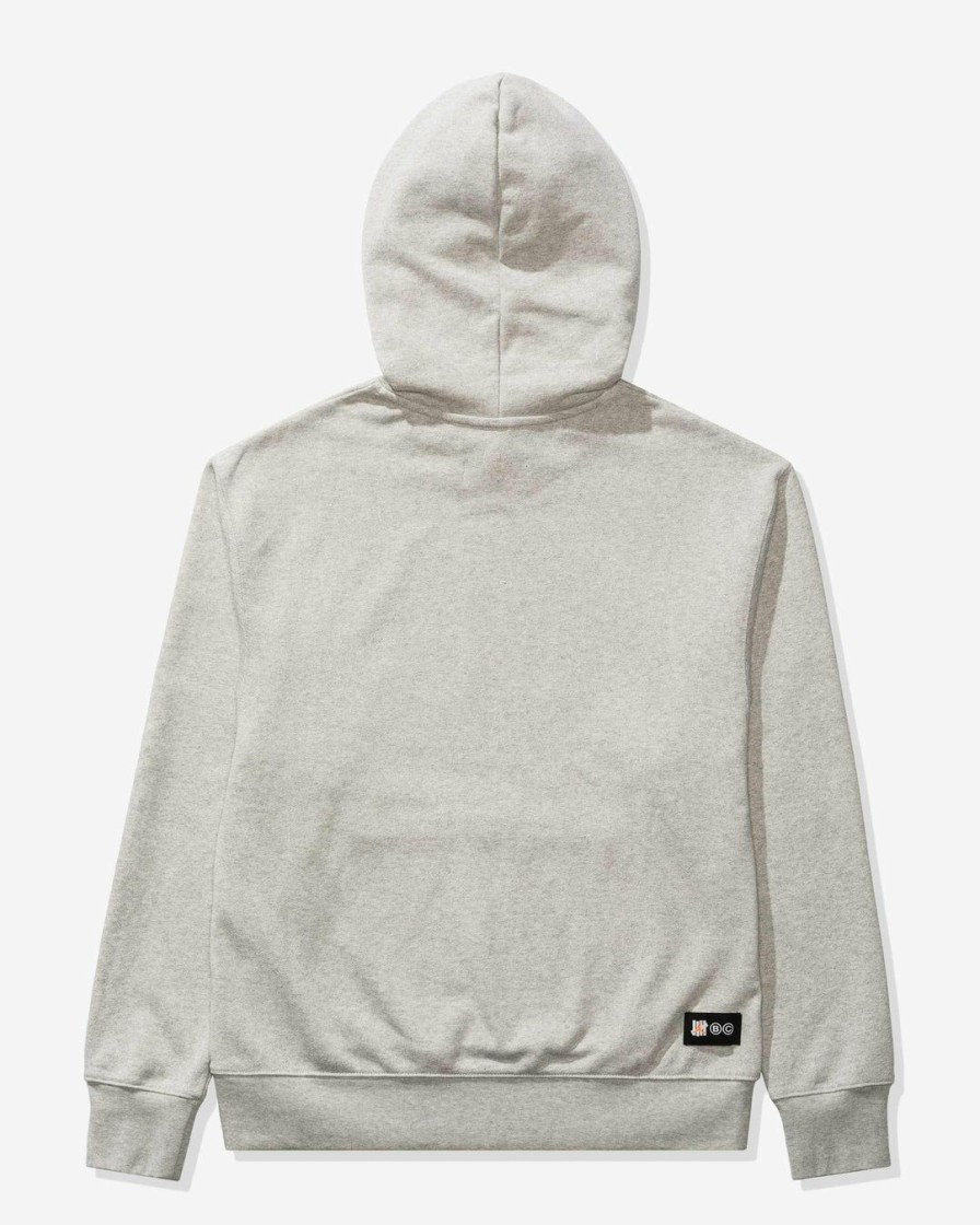 Clothing * | Undefeated X Jordan Strikes Hoodie Greyheather