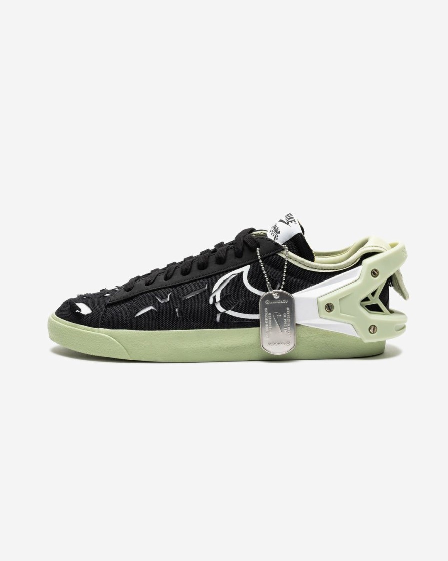 Footwear * | Nike X Acronym Blazer Low Black/ White/ Oliveaura