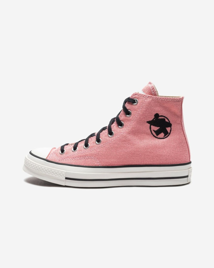 Footwear * | Converse X Stussy Chuck 70 Hi Darkpink