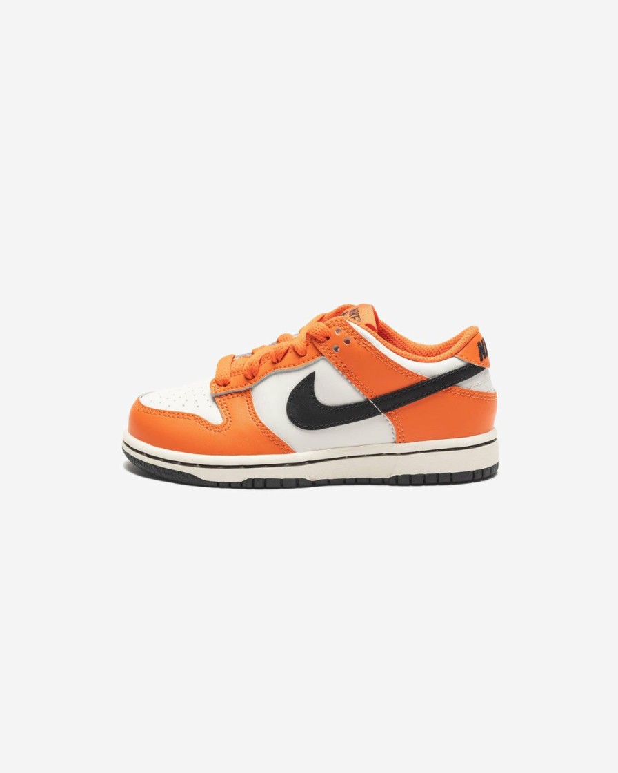 Footwear * | Nike Ps Dunk Low Phantom/ Black/ Safetyorange