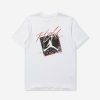 Clothing * | Jordan T-Shirt White/ Black