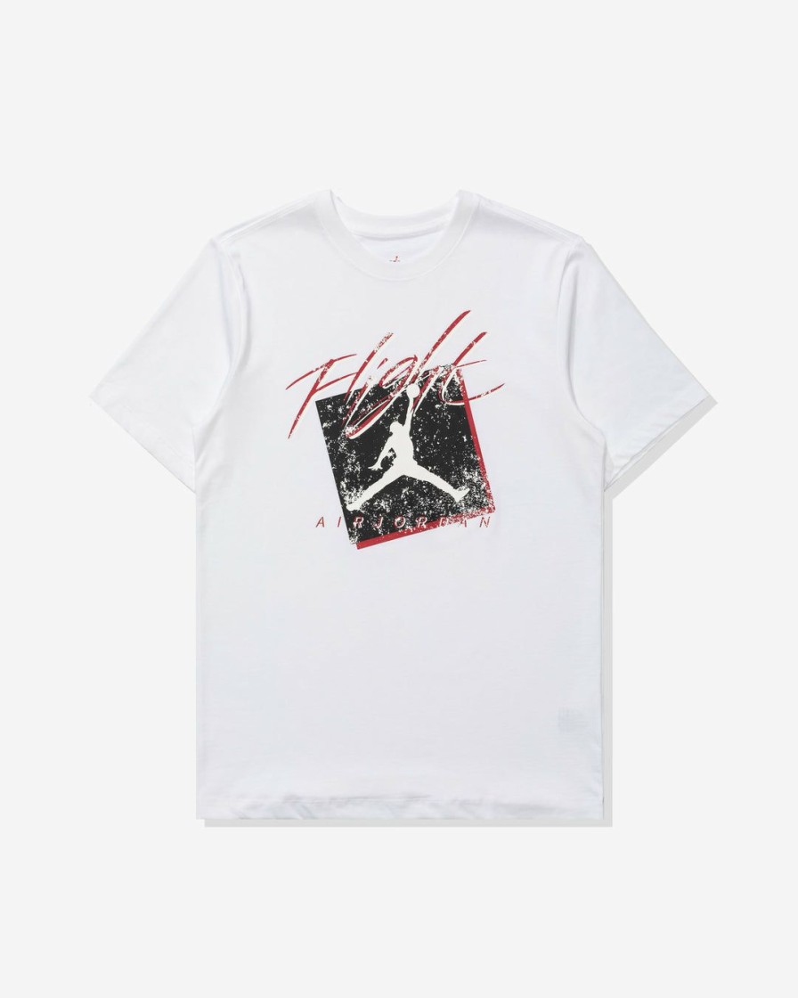 Clothing * | Jordan T-Shirt White/ Black