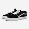 Footwear * | Vans Og Sk8-Mid Lx Black/ White