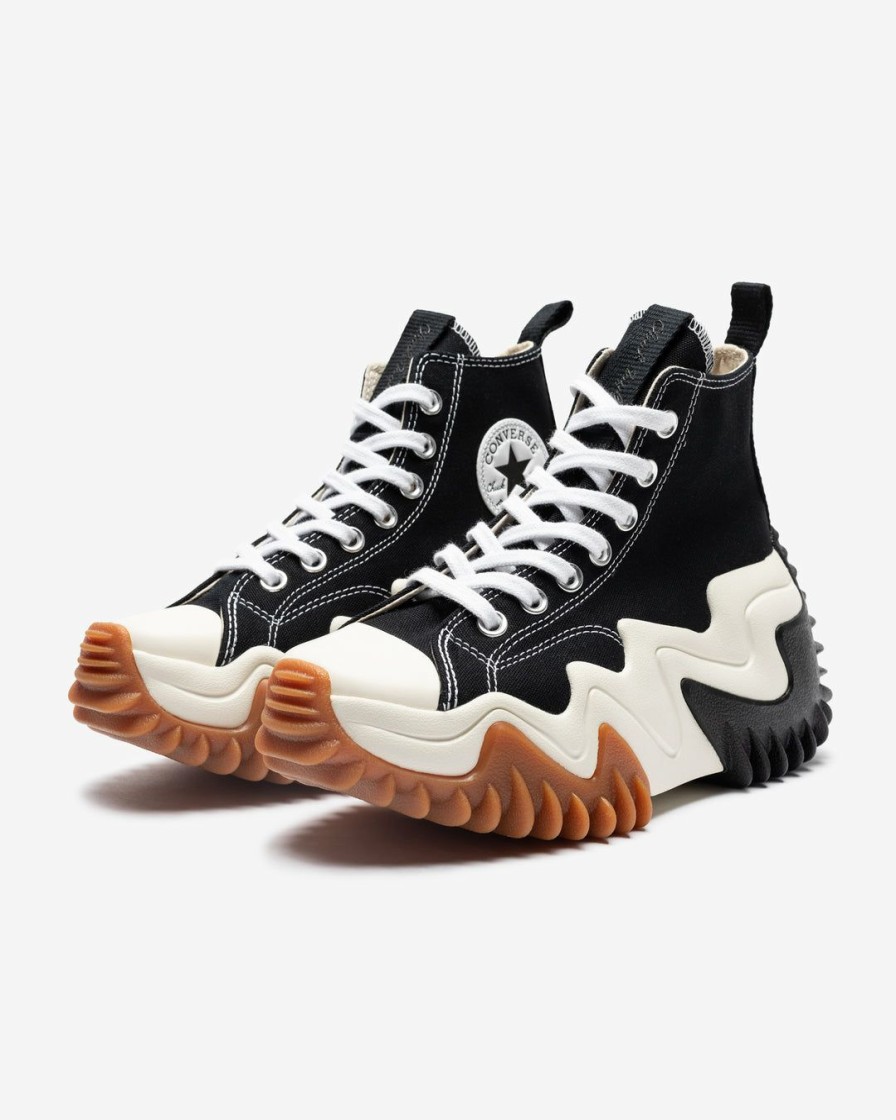 Footwear * | Converse Run Star Motion Hi Black/ White/ Gumhoney