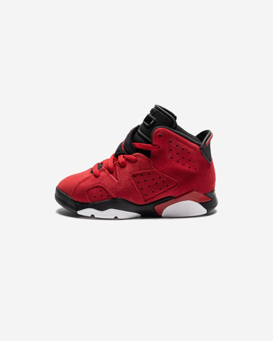 Footwear * | Jordan Ps Aj 6 Retro Varsityred/ Black