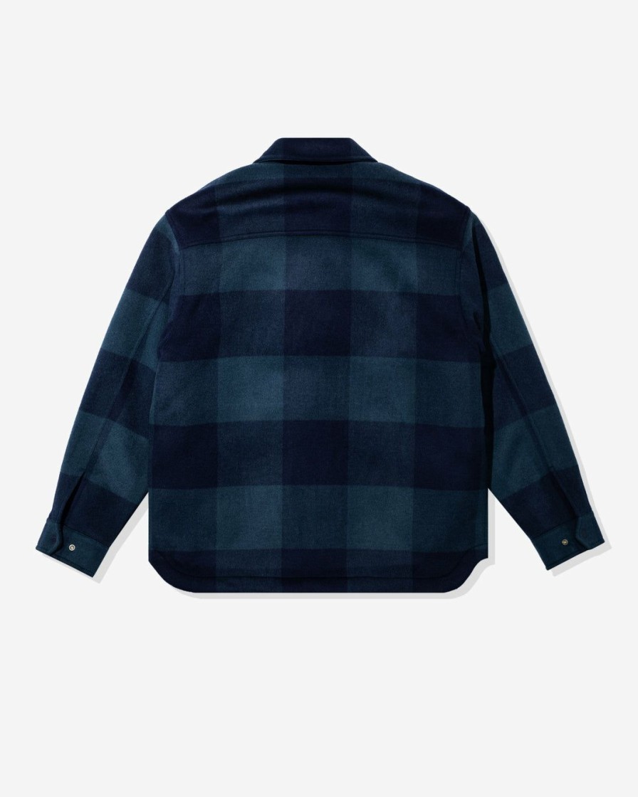 Clothing * | Undefeated Plaid Wool Quilted Jacket