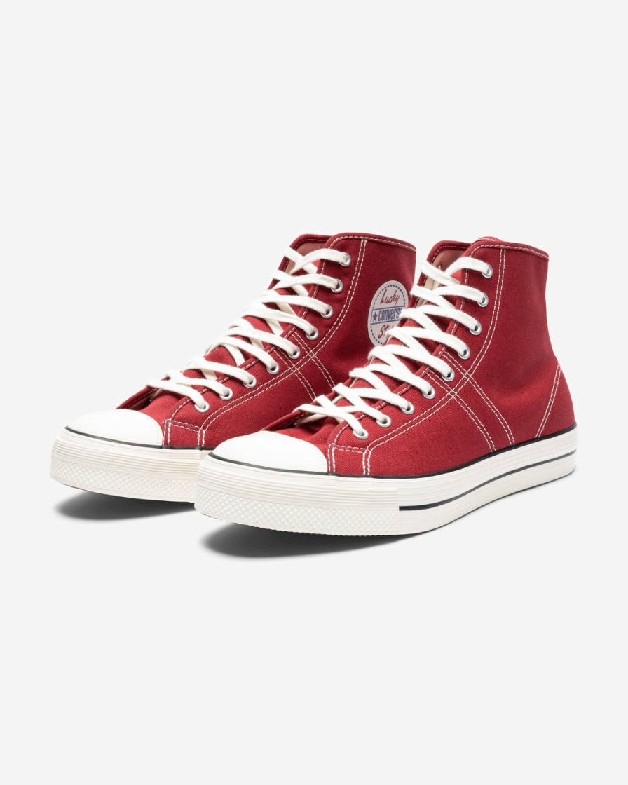 Footwear * | Converse Lucky Star Hi Garnet/ Egret