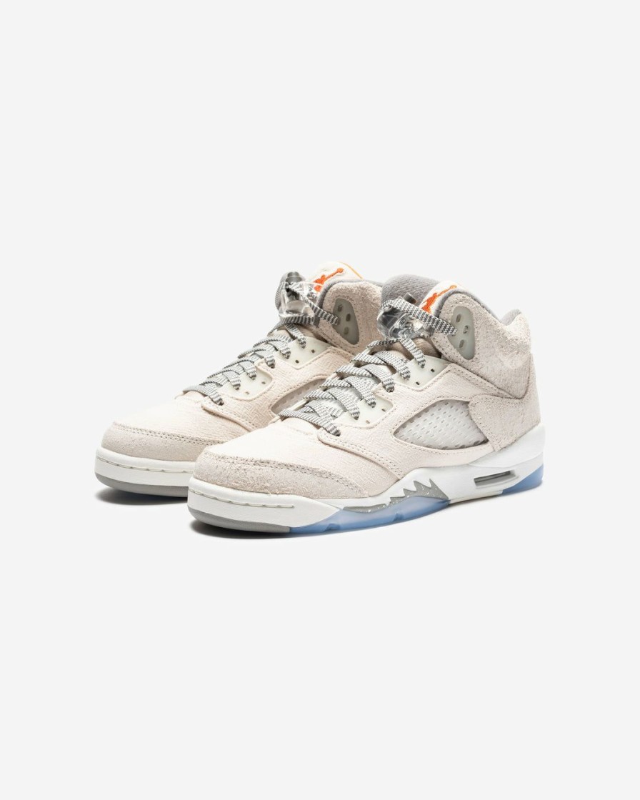 Footwear * | Jordan Gs Aj 5 Retro Se Craft Ltorewoodbrn/ Safetyorange