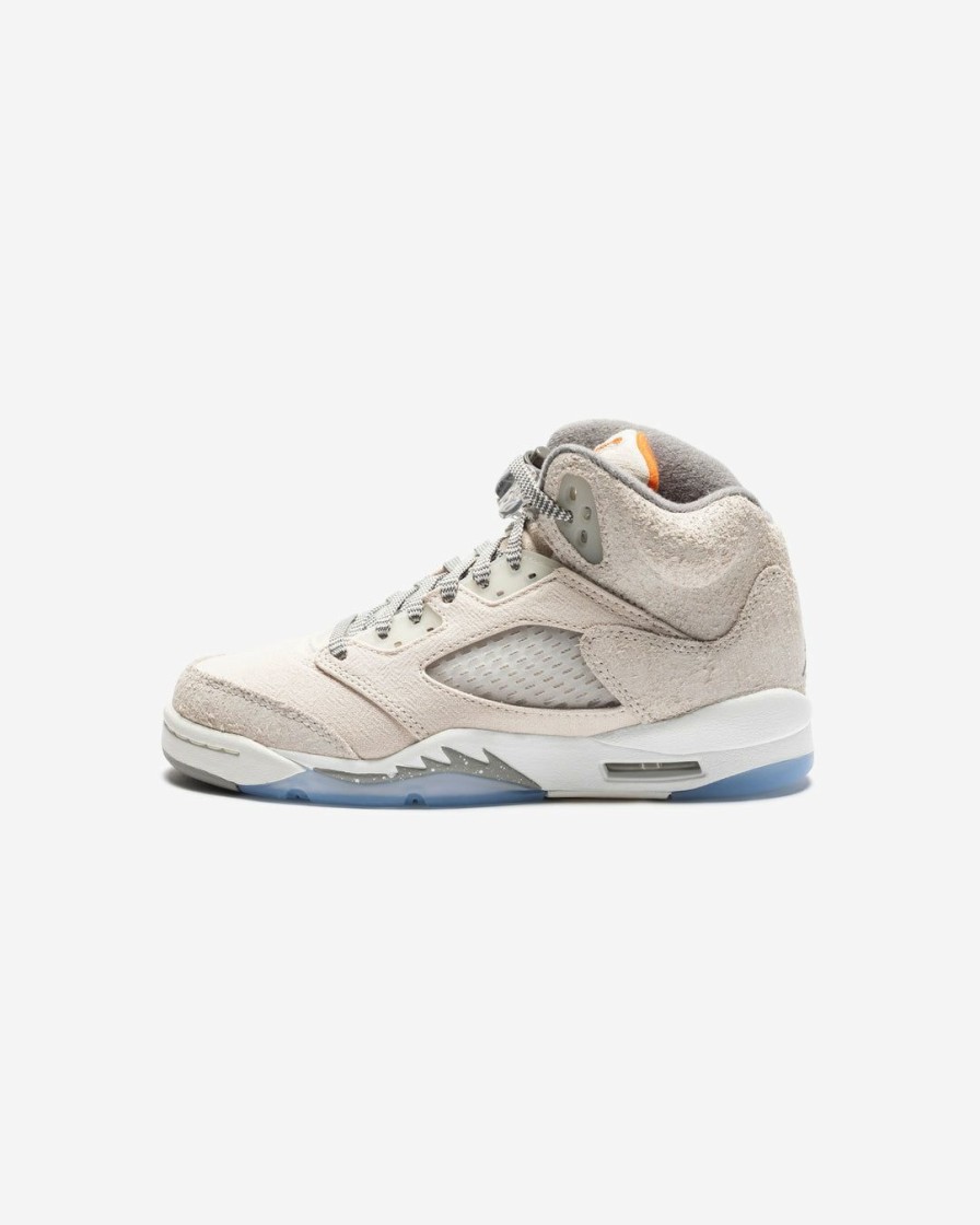 Footwear * | Jordan Gs Aj 5 Retro Se Craft Ltorewoodbrn/ Safetyorange