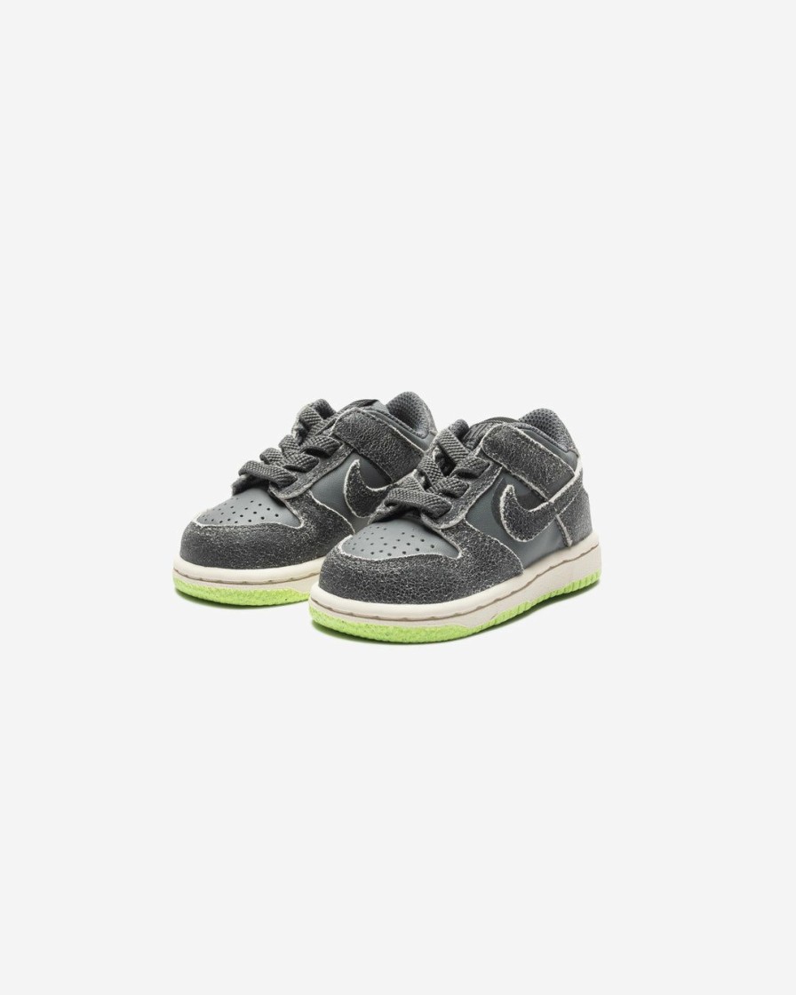 Footwear * | Nike Td Dunk Low Se Irongrey/ Phantom/ Ghostgreen