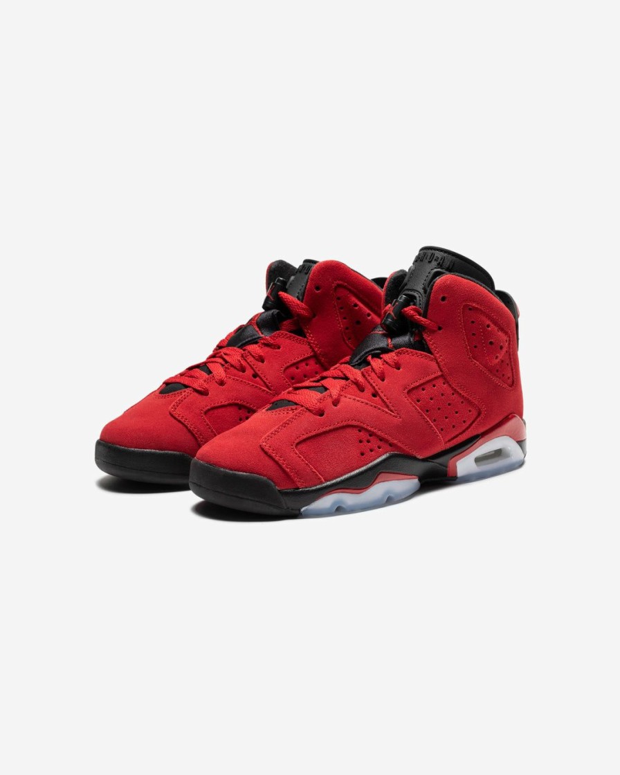 Footwear * | Jordan Gs Aj 6 Retro Varsityred/ Black