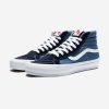 Footwear * | Vans Og Sk8-Hi Lx (Suede/Canvas) Navy/ Stvnvy