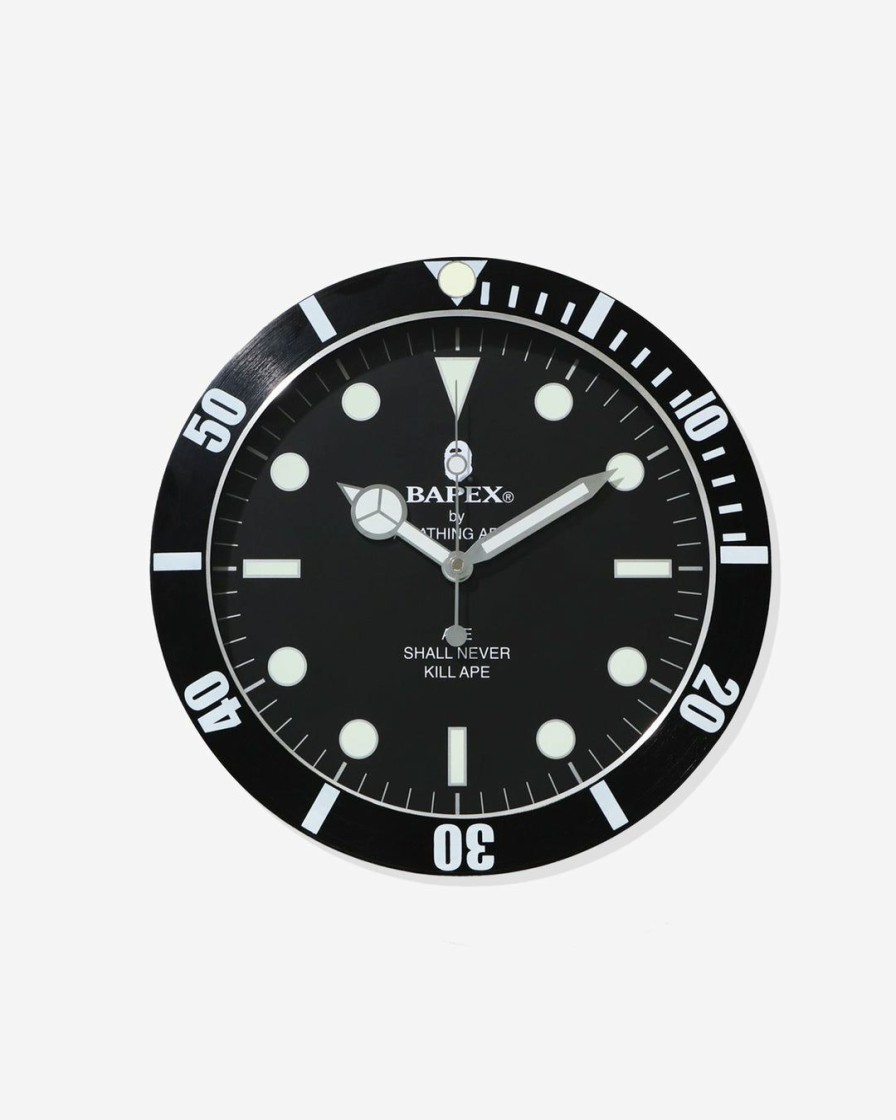 Other * | Bape Bapex Wall Clock Black