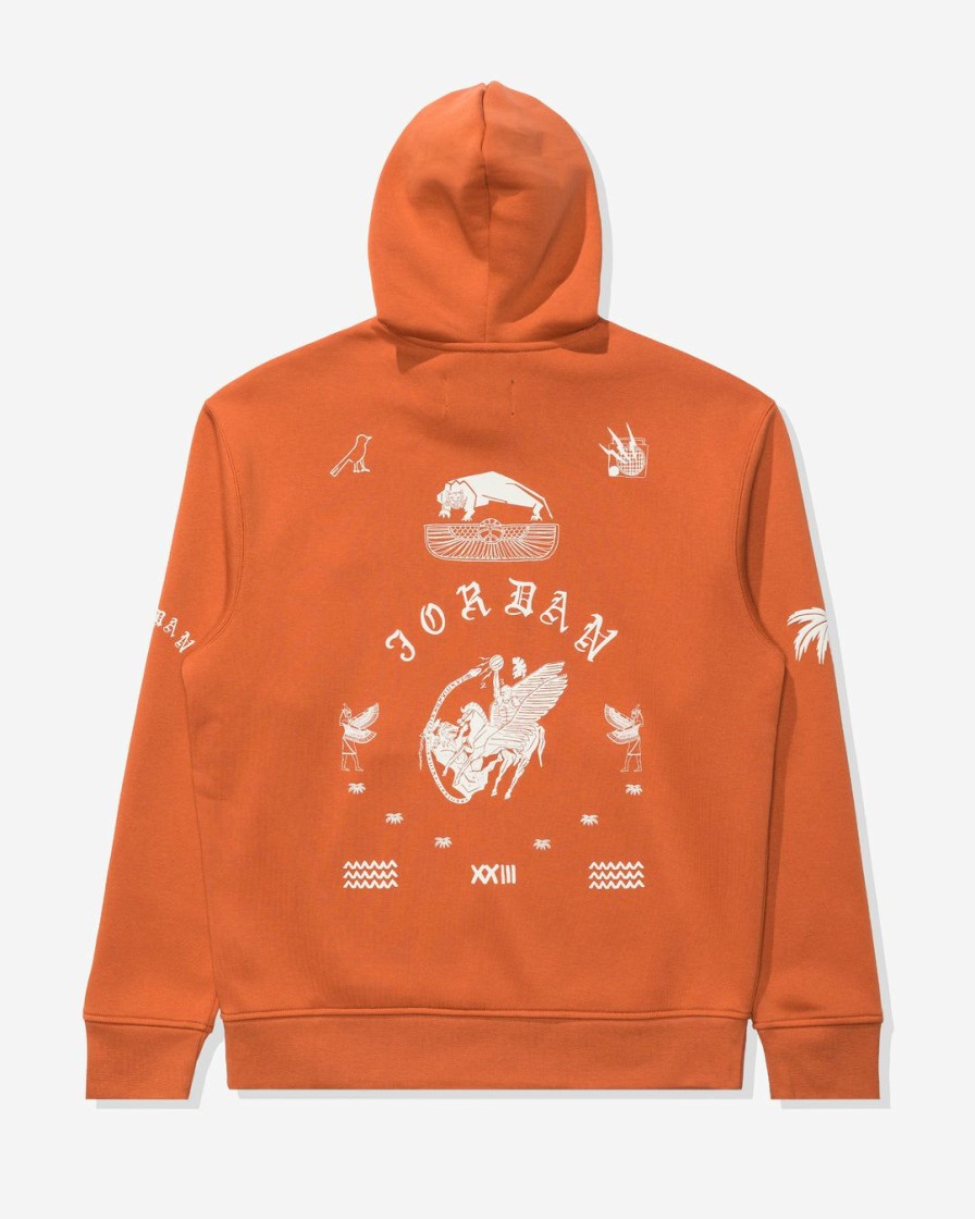 Clothing * | Jordan Artist Series Hoodie Orange