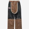 Clothing * | Jordan X Travis Scott Women'S Moto Pant Archaeobrown