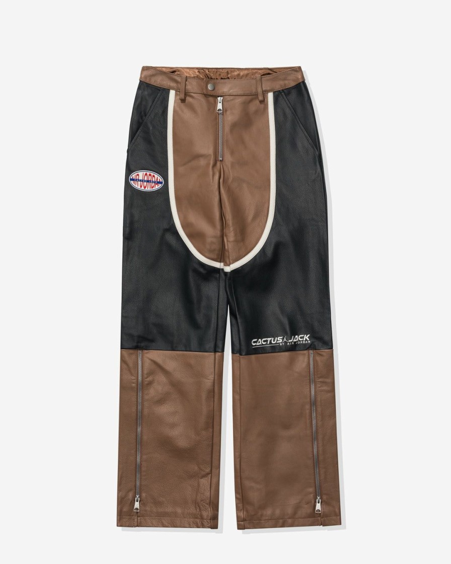 Clothing * | Jordan X Travis Scott Women'S Moto Pant Archaeobrown