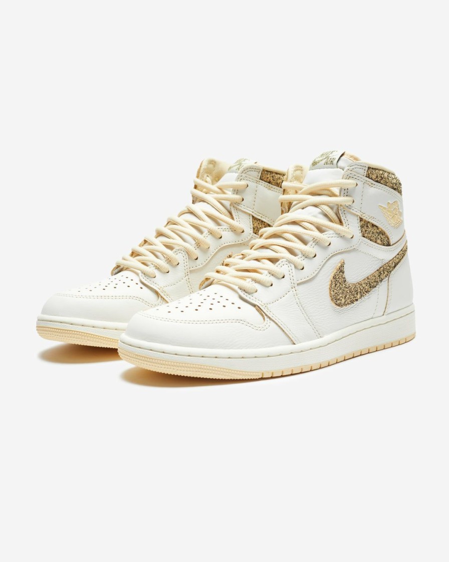 Footwear * | Jordan Aj 1 Retro Hi Og Craft Sail/ Palevanilla/ Black