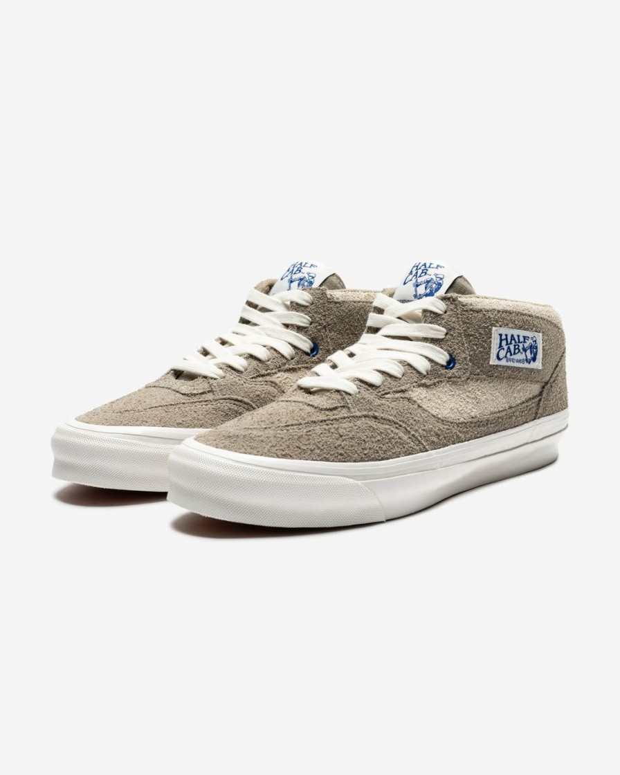 Footwear * | Vans Og Half Cab Lx (Hairy Suede) Khaki