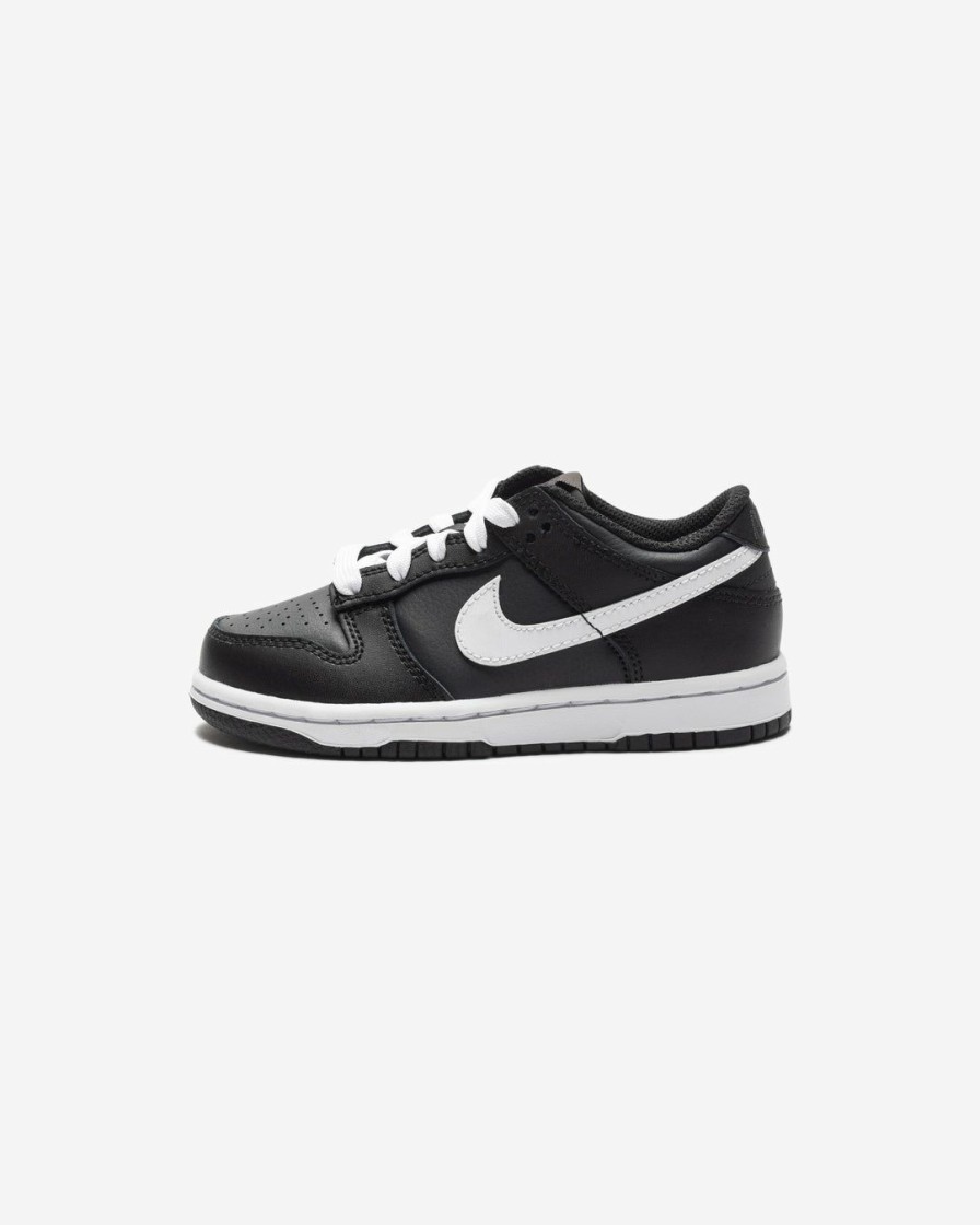 Footwear * | Nike Ps Dunk Low Black/ White/ Offnoir