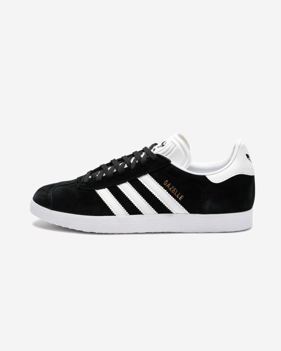 Footwear * | Adidas Gazelle Cblack/ White/ Goldmt