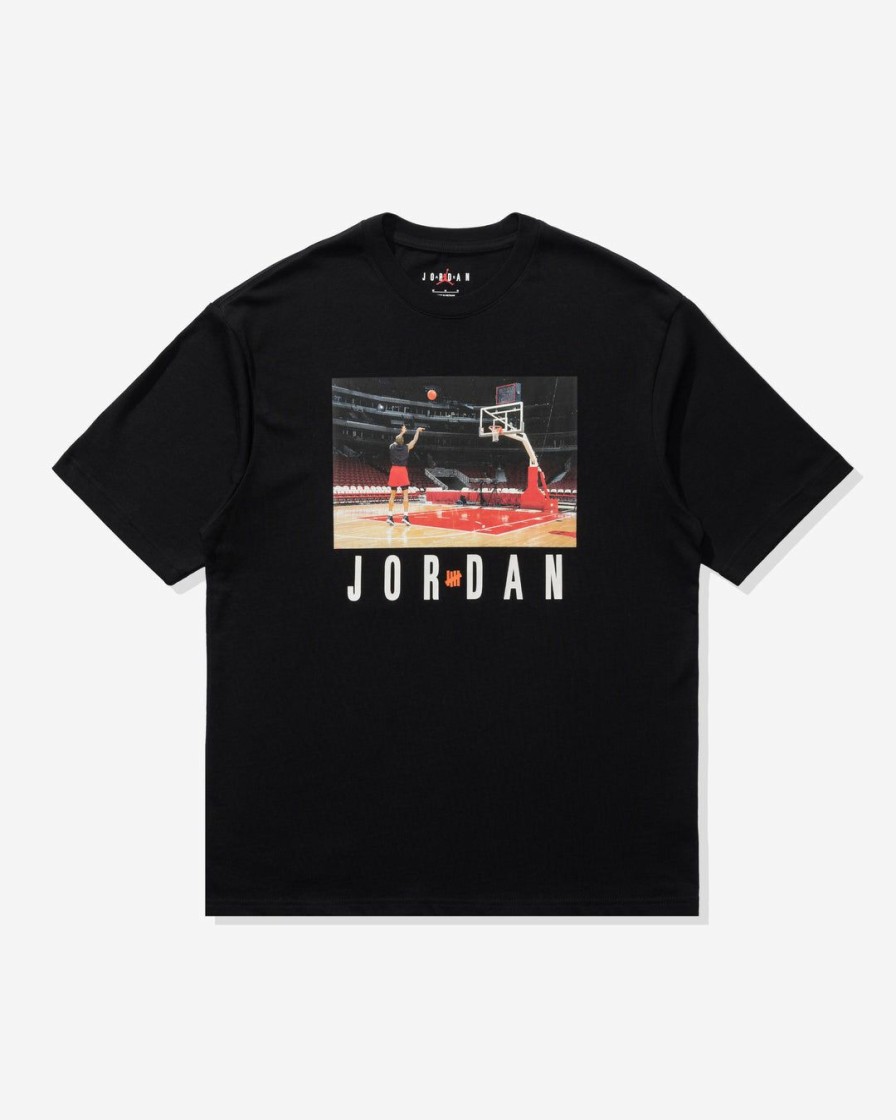 Clothing * | Undefeated X Jordan Free Throw Tee Black