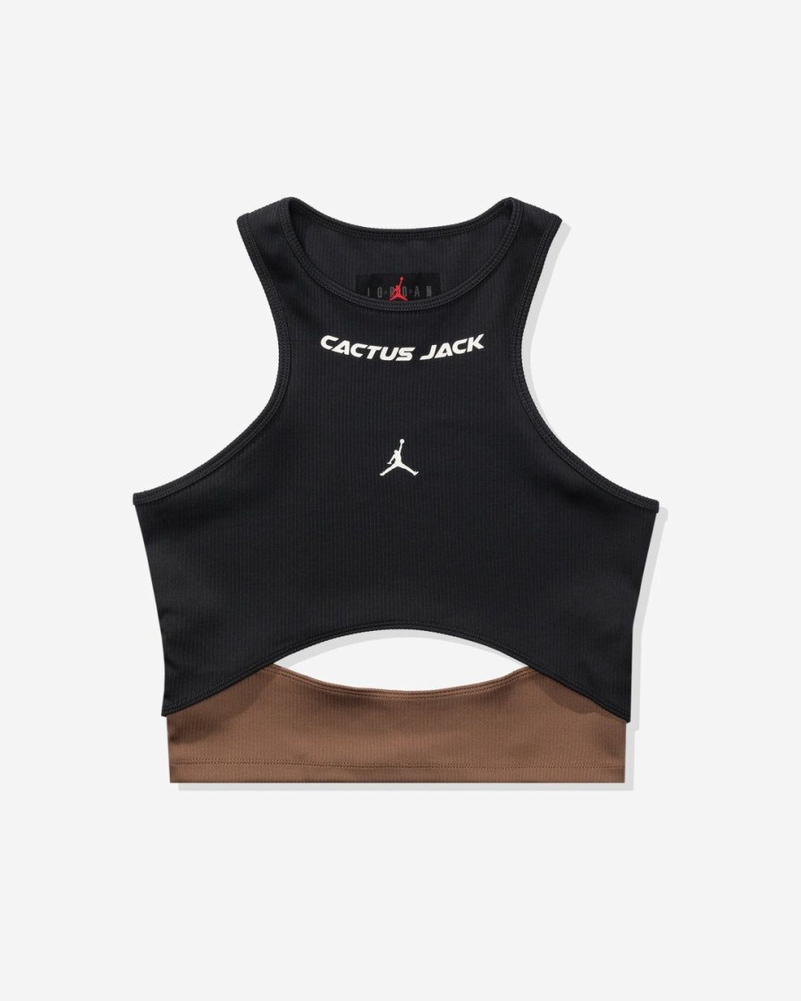 Clothing * | Jordan X Travis Scott Women'S Tank Dksmokegrey