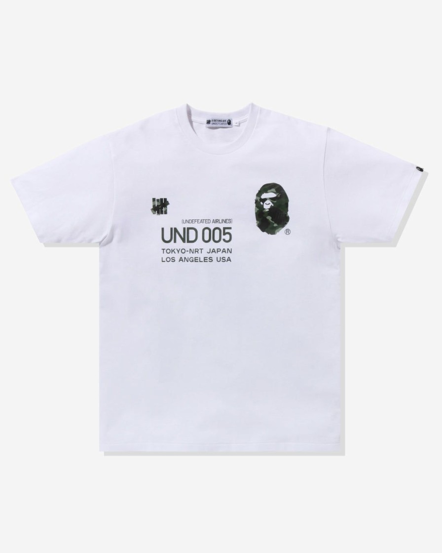 Clothing * | Bape X Undefeated Tee