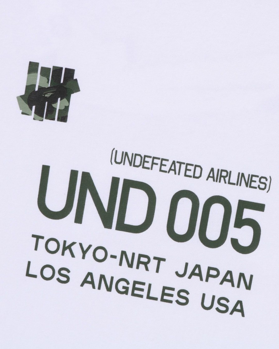 Clothing * | Bape X Undefeated Tee