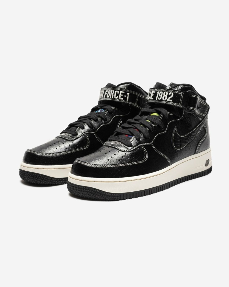 Footwear * | Nike Air Force 1 Mid '07 Lx Black/ Paleivory