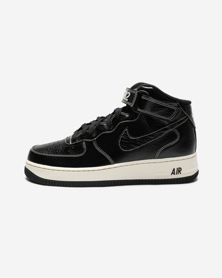 Footwear * | Nike Air Force 1 Mid '07 Lx Black/ Paleivory