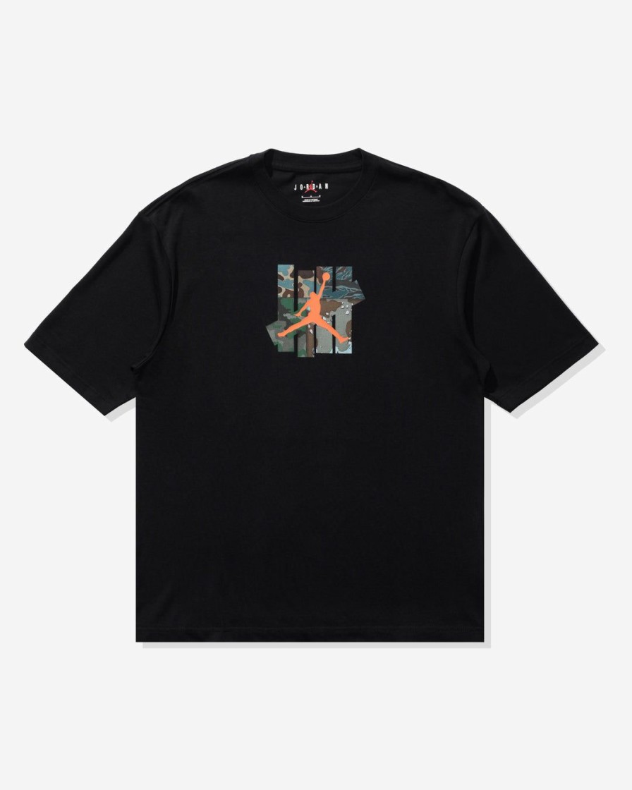 Clothing * | Undefeated X Jordan Strikes Tee Black