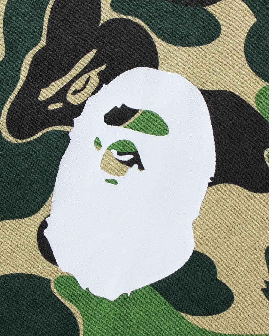 Clothing * | Bape Big Abc Camo Ape Head Relaxed Fit Tee Green