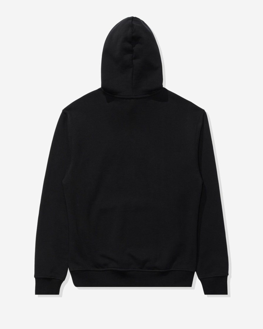 Clothing * | Jordan Flight Fleece Pullover Hoodie Black/ Sail