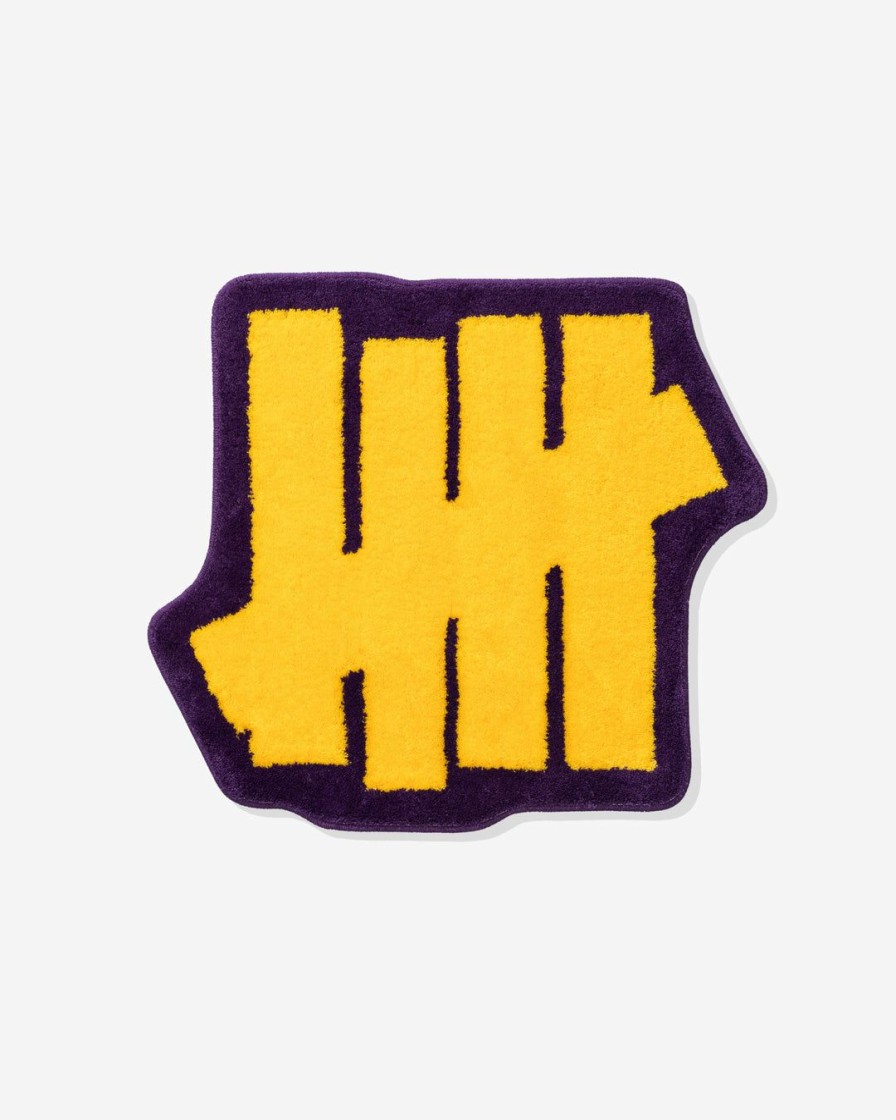 Other * | Undefeated Icon Bath Mat Purple/ Gold