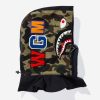 Clothing * | Bape 1St Camo Shark Face Mask Hoodie