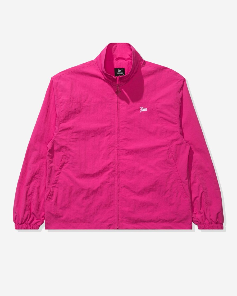 Clothing * | Patta Basic Nylon M2 Track Jacket Roseviolet