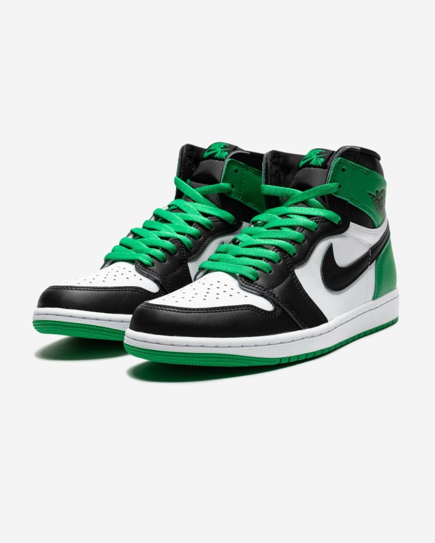 Footwear * | Jordan Aj 1 Retro High Og Black/ Luckygreen/ White