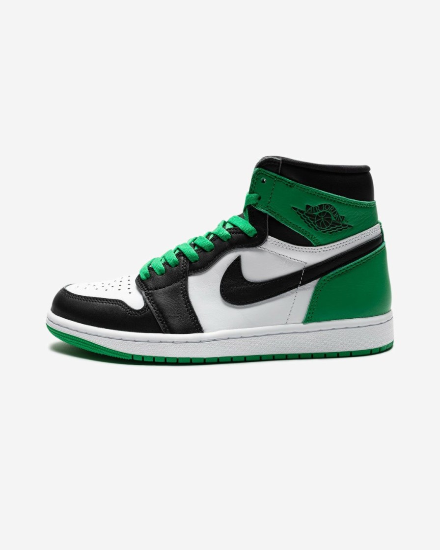 Footwear * | Jordan Aj 1 Retro High Og Black/ Luckygreen/ White