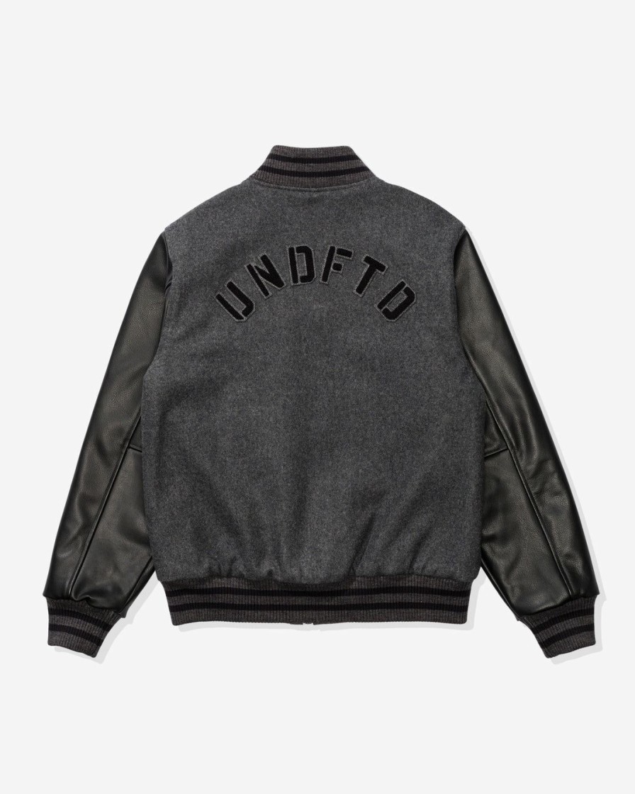 Clothing * | Bape X Undefeated Varsity Jacket