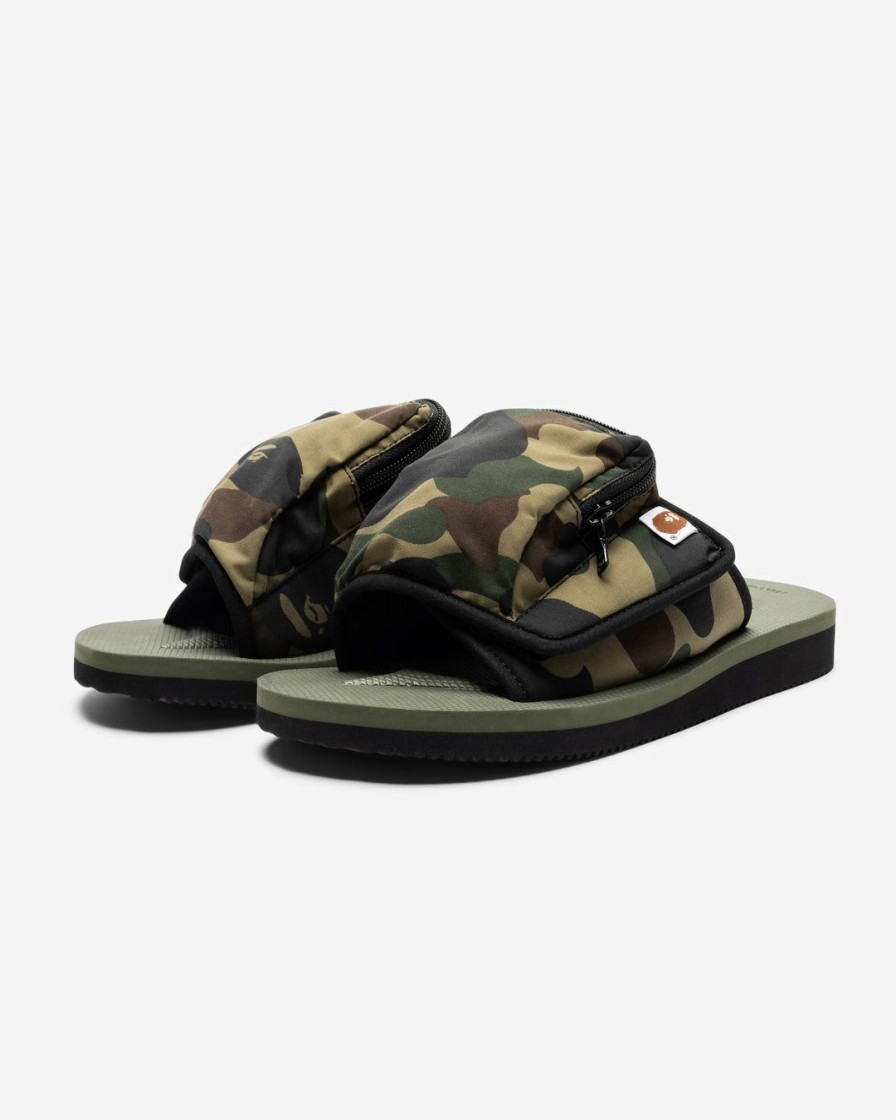 Footwear * | Bape Suicoke Sandals Green