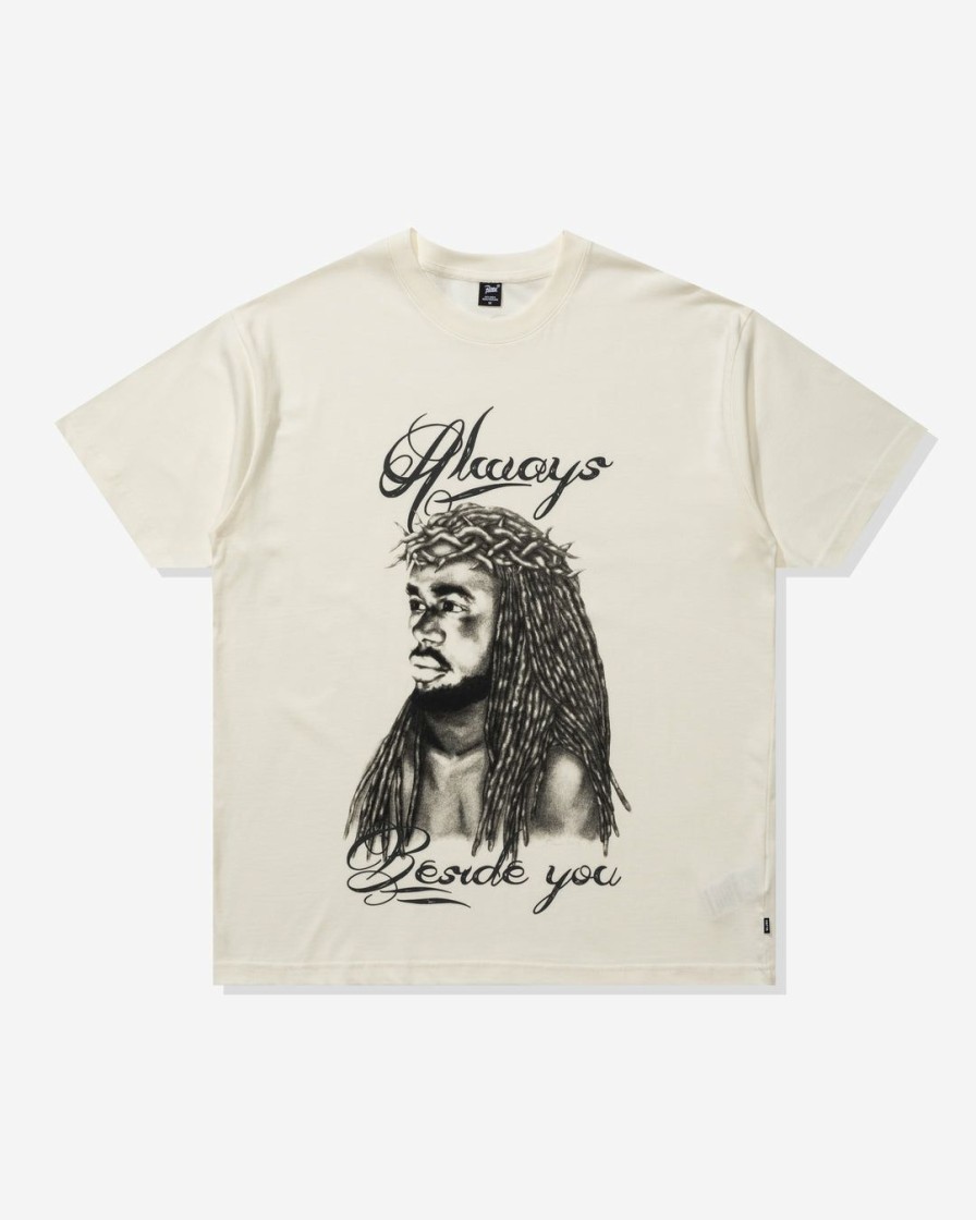 Clothing * | Patta Always Beside You T-Shirt Whisperwhite