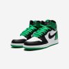 Footwear * | Jordan Gs Aj 1 Retro High Og Black/ Luckygreen/ White