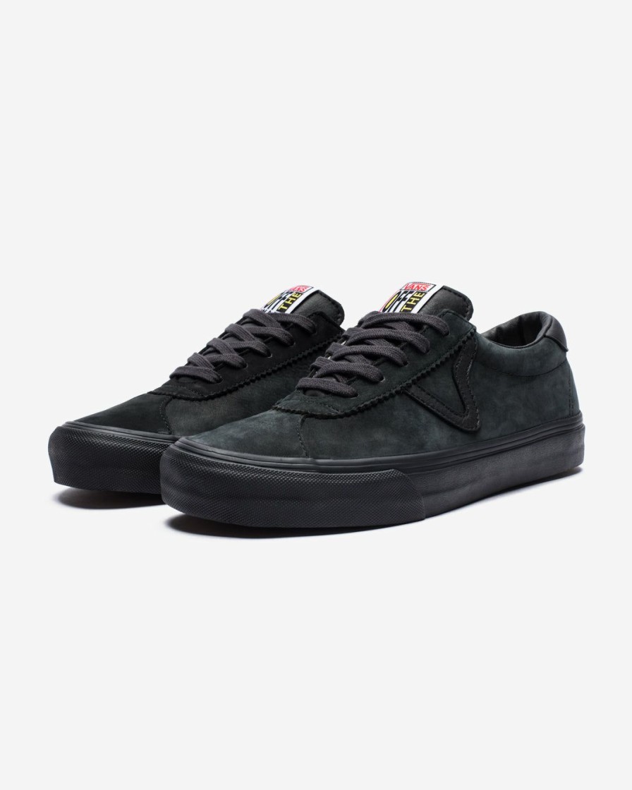 Footwear * | Vans Epoch Sport Lx (Nubuck/Leather) Raven/ Black