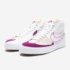 Footwear * | Nike Sb Zoom Blazer Mid Edge White/ Viotech