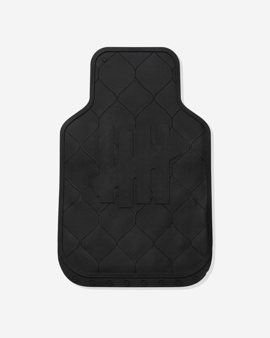 Other * | Undefeated Undfefeated Quilted Car Mats Black