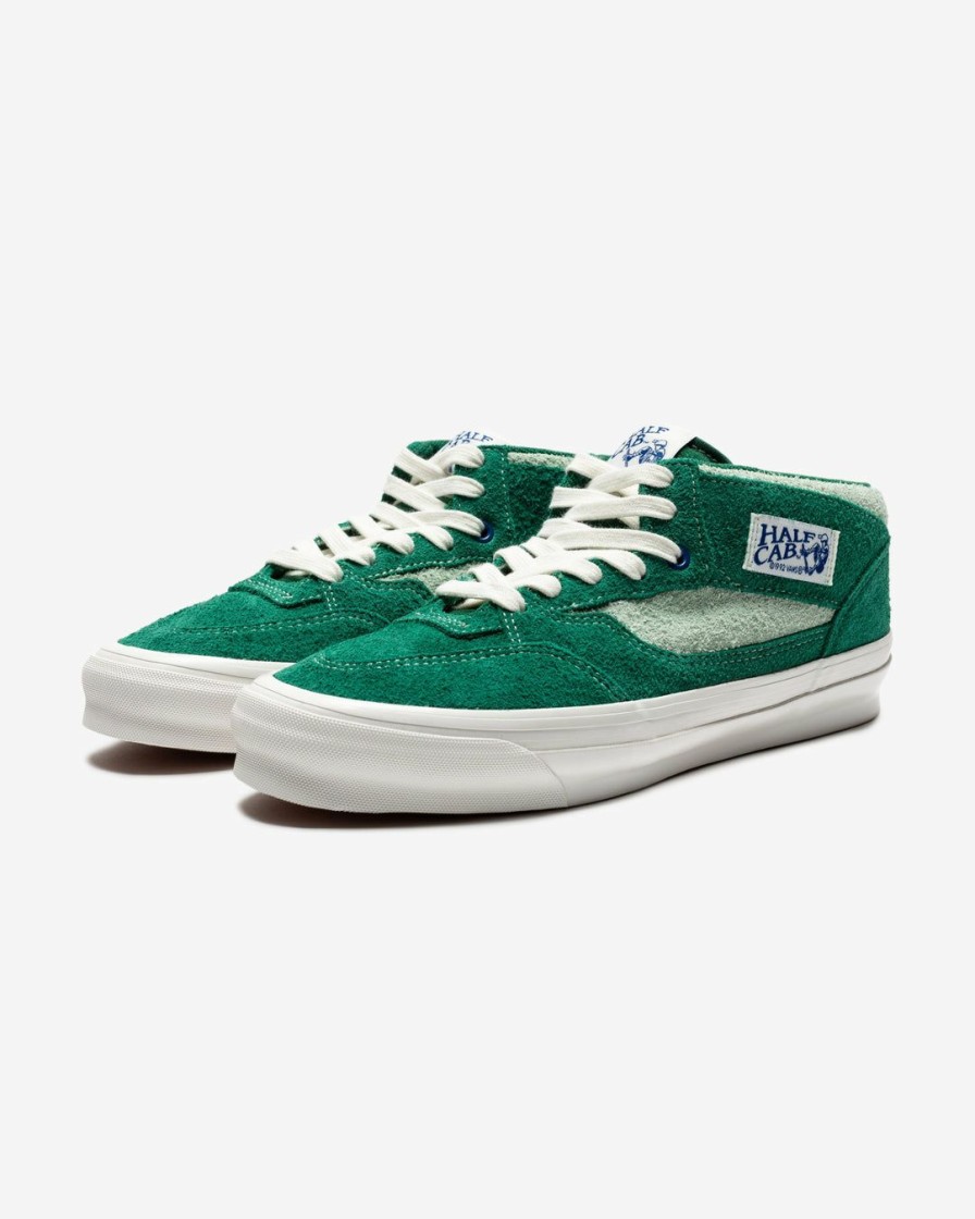 Footwear * | Vans Og Half Cab Lx (Hairy Suede) Green