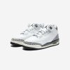 Footwear * | Jordan Gs Aj 3 Retro White/ Black/ Iron/ Lightashgrey